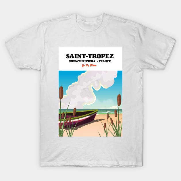 Saint-tropez French rivera T-Shirt by nickemporium1
